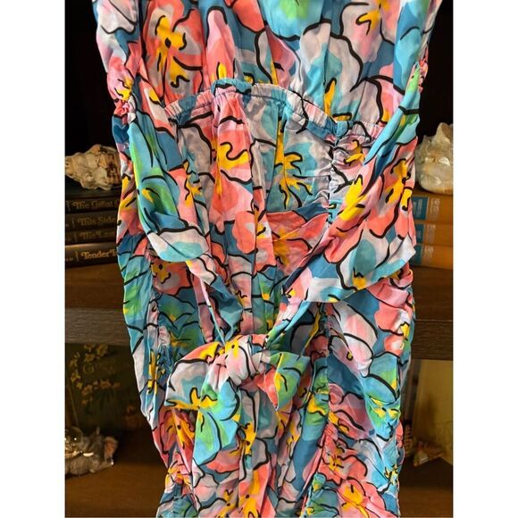 NWT For Love & Lemons Yasmin Floral Mini Dress Size XS - Picture 8 of 8